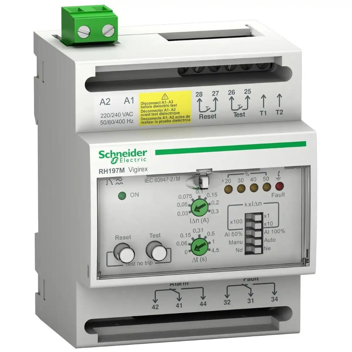 KAÇAK. AKIM RÖLESİ RH197-M 110V-130VCA