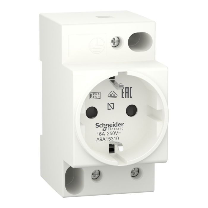 "DIN prizi iPC - 2P+E - 16A - 250VAC - KEMA VDE 0620 - alman std" main product photo