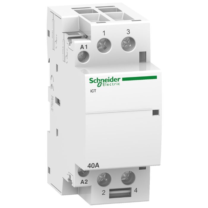 kontaktör iCT - 2 kutup - 2 NA - 40 A - 220..240 V AC main product photo