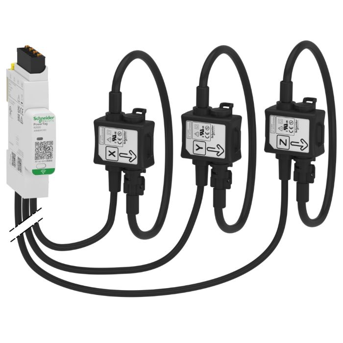 Wireless enerji sensörü otomatik sigorta üstten/alttan montaj main product photo