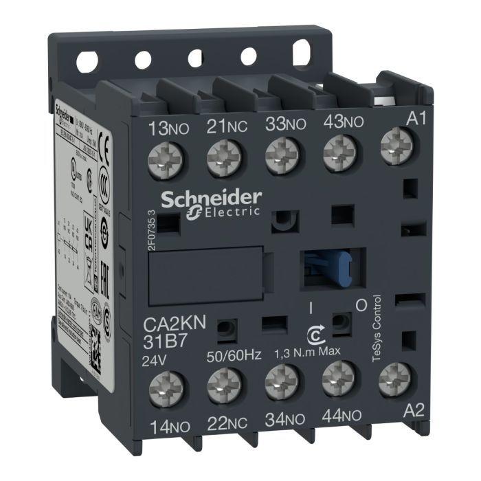 TeSys K kontrol rölesi - 3 NA + 1 NK - <= 690 V - 110 V AC bobin main product photo