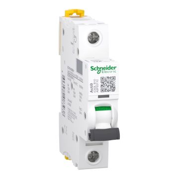 Minyatür devre kesici, Acti9 iC60L, 1P, 10 A, B eğrisi, 15000 A (IEC 60898-1), 25 kA (IEC 60947-2)