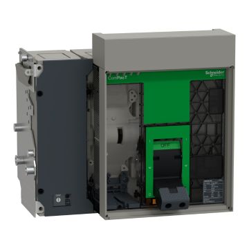 Switch disconnector basic frame, ComPacT NS630b type NA, 4P, drawout, manually operated, 630A