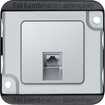 Merten Hd, Rj45 Telefon Konek Yerleşim, Alüminyum