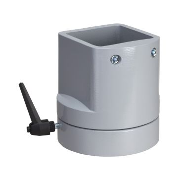 Dikey döner sabitleme, kare 50 mm RAL 7040. S3CM HMI kutusu için.