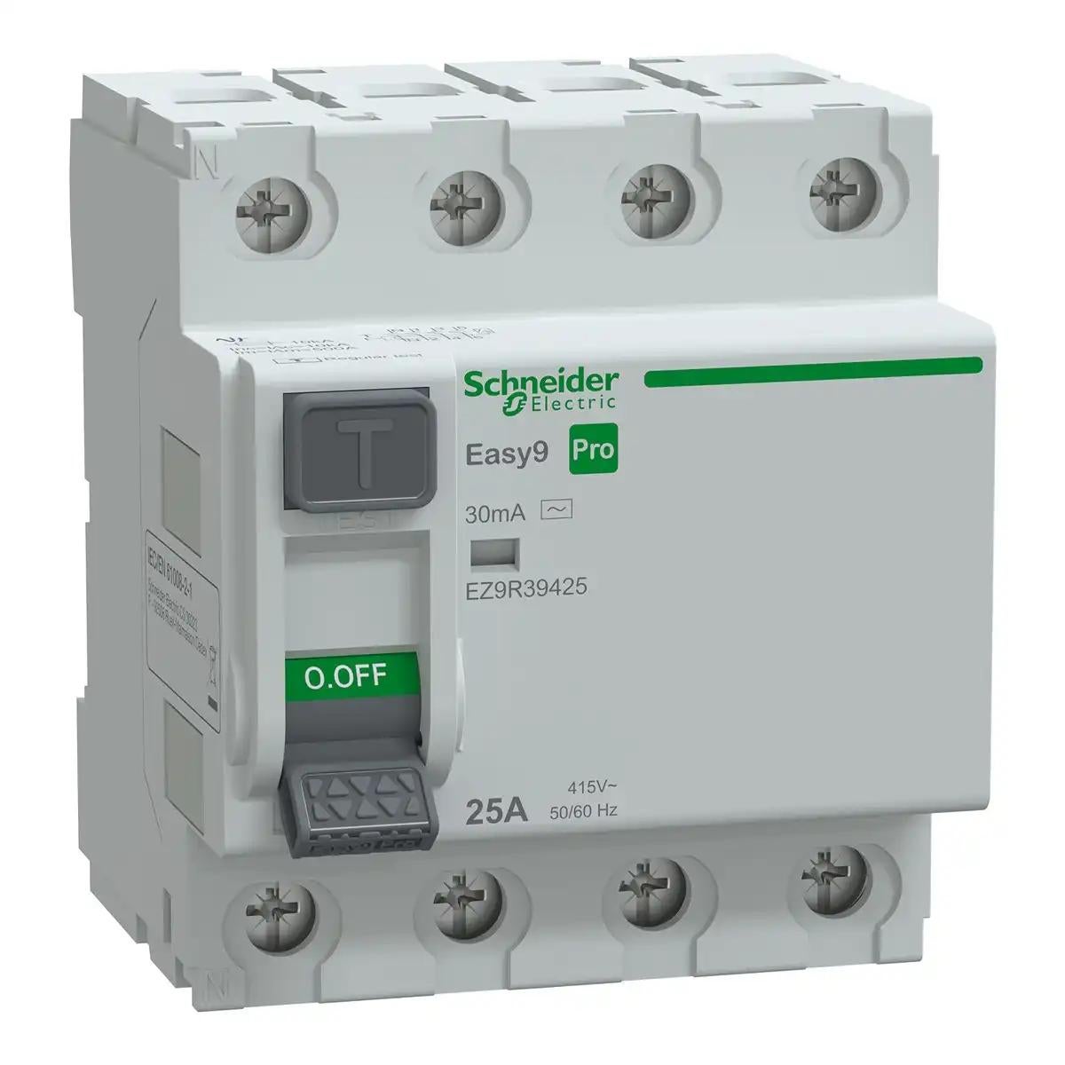 Pro KAK 4P 25A 30mA AC Tipi 415V