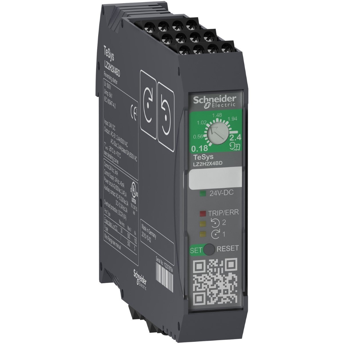 Enversör Marş TeSys H 3kW-400V kontrol 24VDC