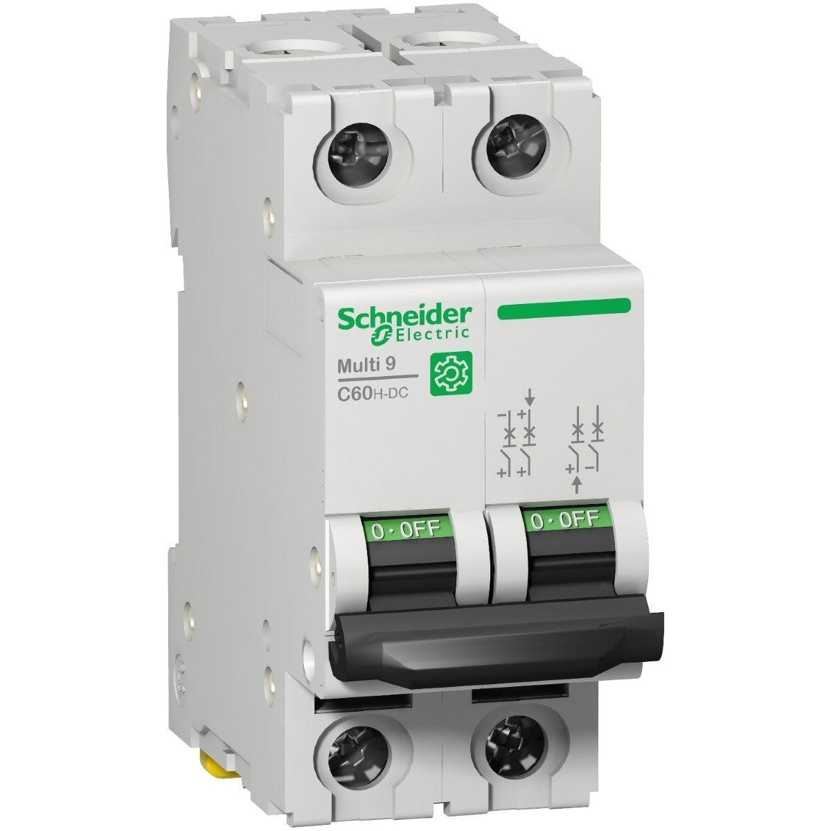 Multi9 - C60H-DC - MCB - 2P - 6 A - B Eğrisi - 500 V DC - 10 kA